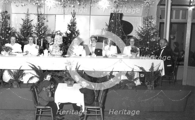 The feast of Saint Lucia, Queen of Light, Trelleborg, Sweden, 1942. Artist: Unknown