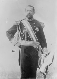 Prince of Monaco, in uniform, 1910. Creator: Bain News Service.