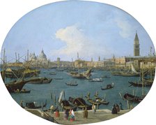 Seen from the Bacino di San Marco in Venice, 1730-1740. Creator: Canaletto
