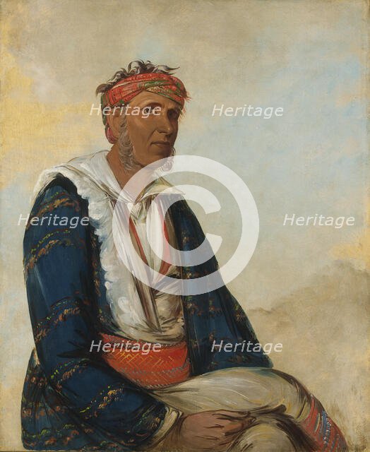 Cól-lee, a Band Chief, 1834. Creator: George Catlin.