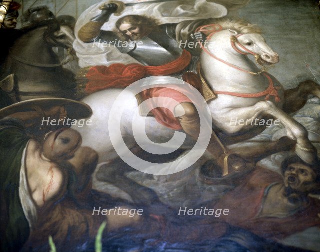 St. James 'the Major'. Disciple of Jesus and one of the 12 Apostles. Image of St. James in the Ba…