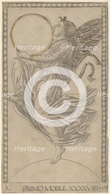 Primo Mobile (Prime Mover), c. 1465. Creator: Master of the E-Series Tarocchi.