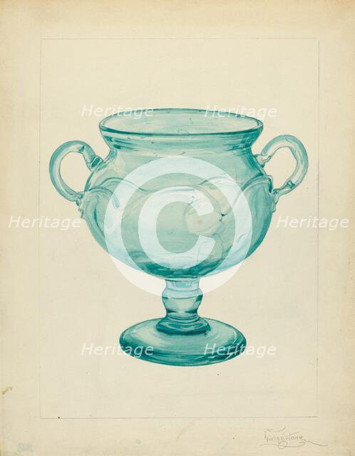 Sugar Bowl, c. 1940. Creator: Rolland Livingstone.