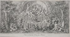 The Four Festivals: Festival of Faune. Creator: Claude Gillot (French, 1673-1722).