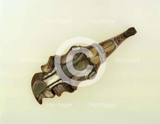 Garment hook (gou), Eastern Zhou dynasty, 4th-3rd century BCE. Creator: Unknown.