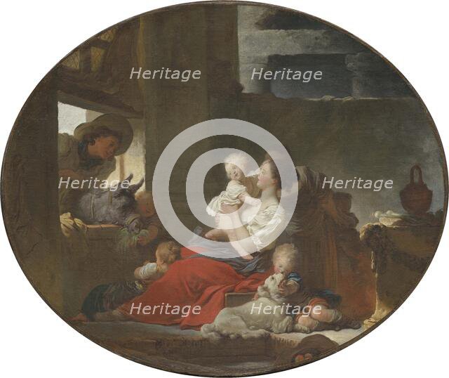 L'heureuse fécondité (Happy fertility), 1770s. Creator: Fragonard, Jean Honoré (1732-1806).