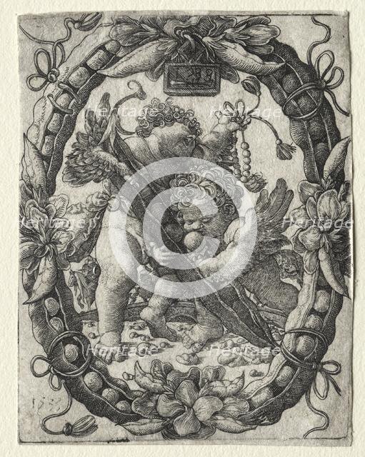 The Pea Pod, 1533. Creator: Master H. L. (German).