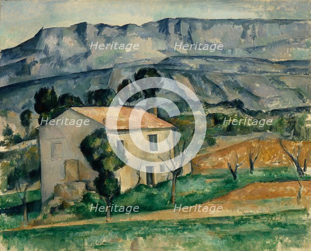 House in Provence, 1886-1890. Artist: Cézanne, Paul (1839-1906)