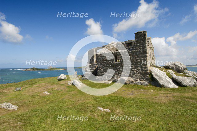 Old Blockhouse, Tresco, Isles of Scilly, Cornwall, 2009.  Artist: Historic England Staff Photographer.