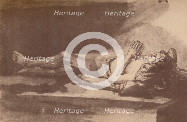 'Rembrandt - Study of a Recumbent Model', 1903. Artist: Rembrandt Harmensz van Rijn.