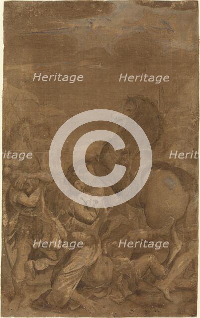 The Conversion of Saint Paul, 17th century. Creator: Unknown.