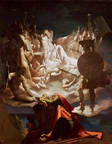 The Dream of Ossian, 1813. Creator: Ingres, Jean Auguste Dominique (1780-1867).