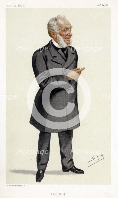 Samuel Smiles, Scottish writer, physician, surgeon and social reformer, 1882. Artist: Spy