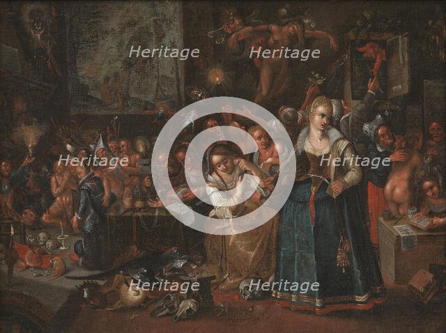 Witches' Sabbath, 1616. Creator: Frans Francken II.