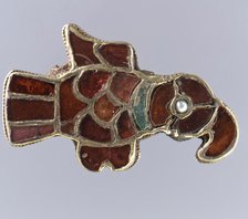 Bird-Shaped Brooch, Frankish, 500-600. Creator: Unknown.