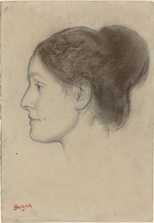 Hortense Valpinçon, 1883. Creator: Edgar Degas.