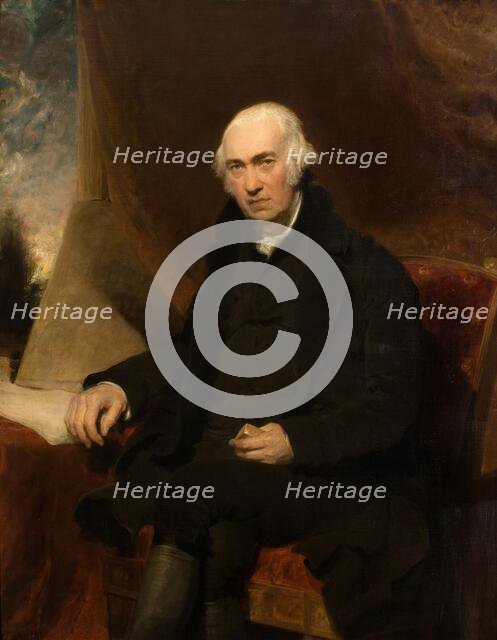Portrait of James Watt (1736-1819), 1813. Creator: Thomas Lawrence.