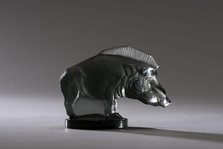 Sanglier Lalique mascot. Creator: Unknown.