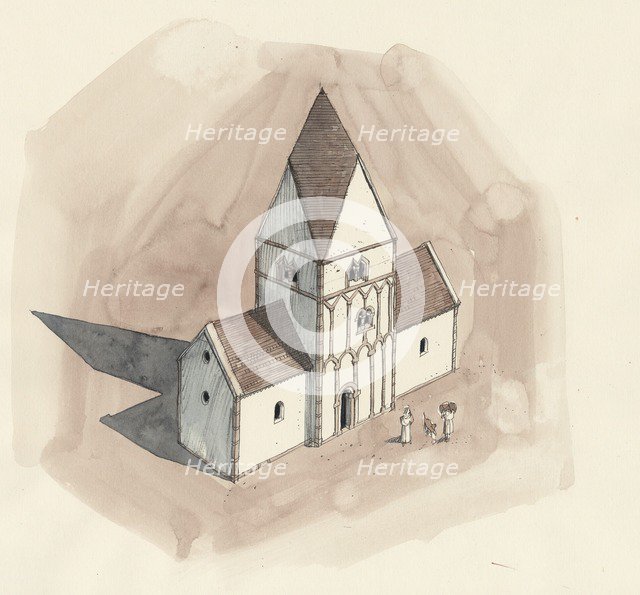 St Peter's Church, Barton-upon-Humber, Lincolnshire. Artist: Liam Wales.