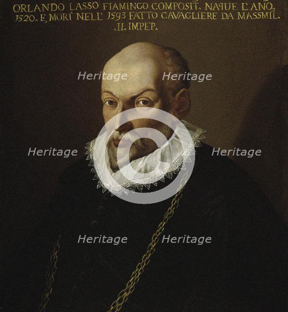 Portrait of the composer Roland de Lassus (1532-1594). Creator: Anonymous.