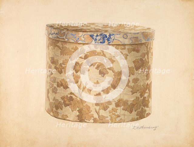 Bandbox, c. 1939. Creator: Joseph Rothenberg.