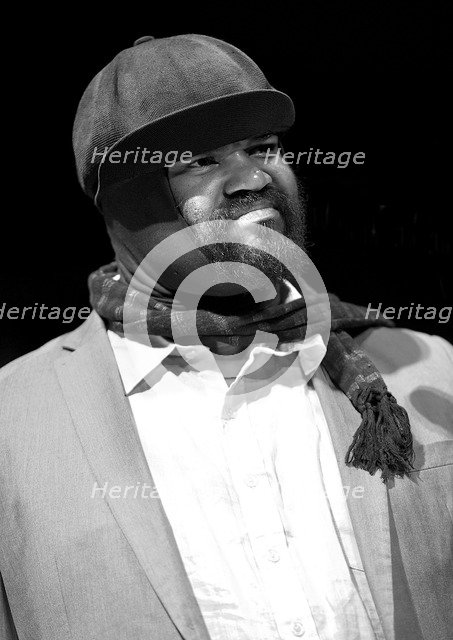 Gregory Porter, 2015. Artist: Alan John Ainsworth.