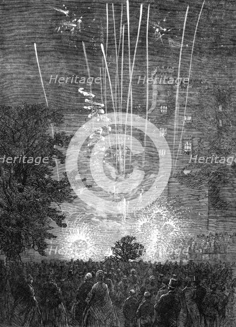 Festivities at Kilkenny Castle on the Coming of Age of the Marquis of Ormonde, 1865. Creator: Unknown.