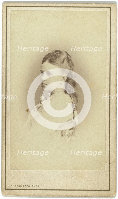 Portrait of Grand Duchess Maria Alexandrovna of Russia (1853-1920), Duchess of Saxe-Coburg and Gotha.