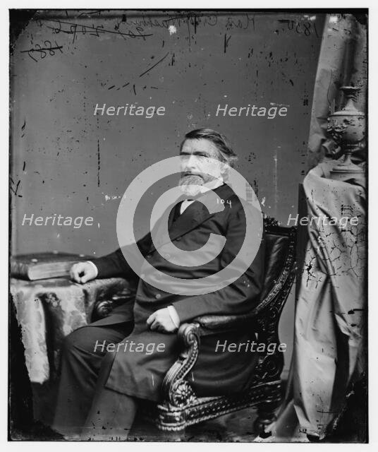 Cadwallader Colden Washburn of Wisconsin, between 1860 and 1875. Creator: Unknown.