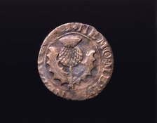 Charles I or II coin, Lindisfarne Priory, Northumberland, 17th century. Artist: Unknown
