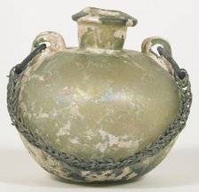 Aryballos (Container for Oil) with Chain, late 1st-2nd century. Creator: Unknown.