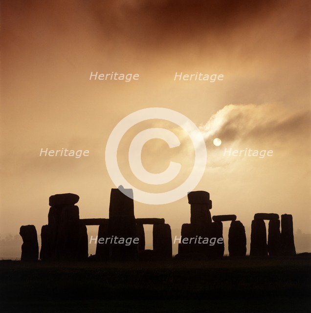 Stonehenge, Wiltshire. Artist: Charlie Waite.