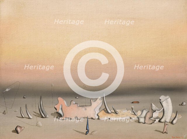 Le lourd palais, 1935. Creator: Tanguy, Yves (1900-1955).