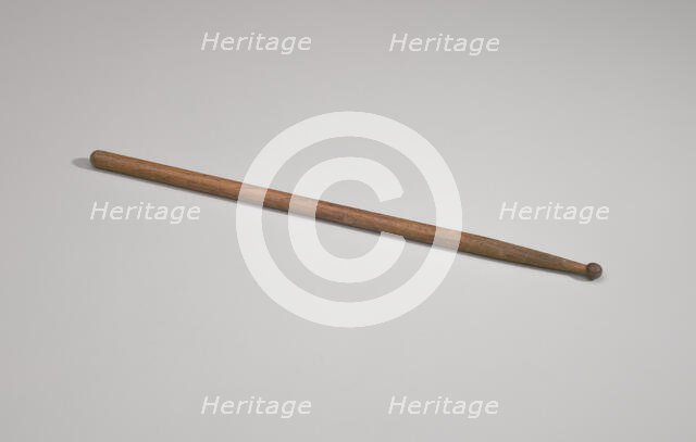Drumstick used by Art Blakey, 1970-1990. Creator: Unknown.