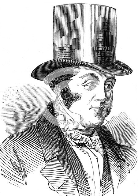 George Hudson, the 'Railway King', 1848. Artist: Unknown