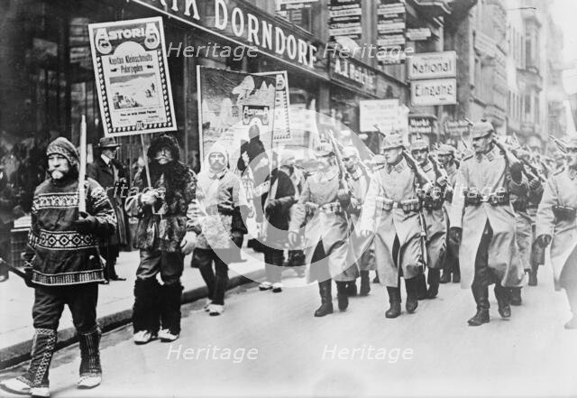 Leipzig during annual fair, 1915. Creator: Bain News Service.