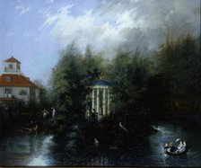 Pond in the Estate Garden, 1843.