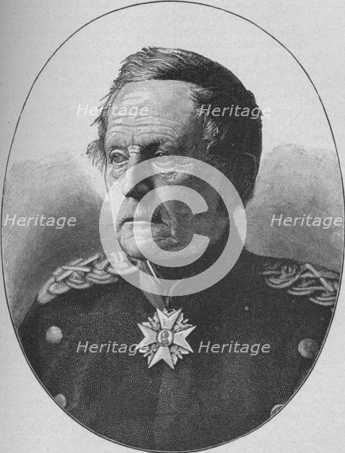 'Count Von Moltke', c1890. Artist: Unknown.