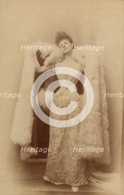 Portrait of Élisabeth, Countess Greffulhe (1860-1952), c1886. Creator: Anonymous ().