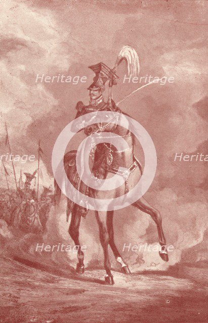 'Officer, 9th Lancers', c1825 (1909). Artist: Henry Thomas Alken.