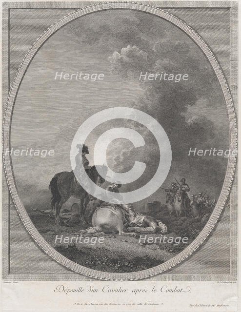 The Cadaver of a Soldier after Combat, 1781., 1781. Creator: Nicolas Colibert.