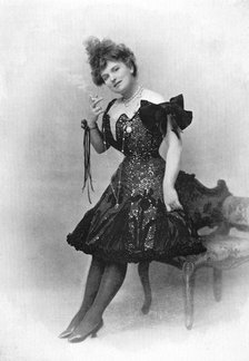 Nina Martino, Italian actress, 1902-1903.Artist: Reinhold Thiele