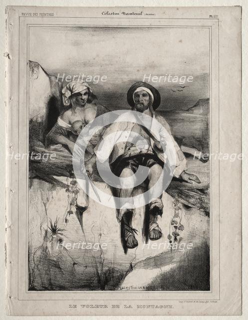 The Robber from the Mountain. Creator: Célestin François Nanteuil (French, 1813-1873).