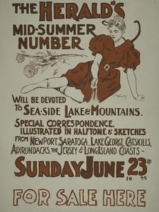 The herald's mid-summer number. Sunday June 23rd 1895., c1895. Creator: Charles Hubbard Wright.