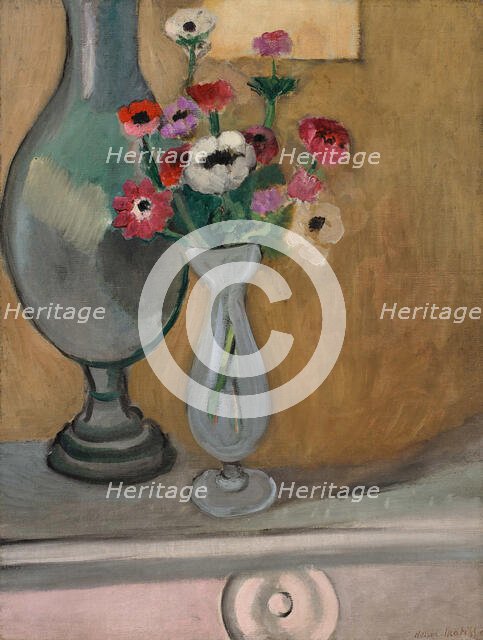 The Bouquet of Anemones, 1918. Creator: Matisse, Henri (1869-1954).