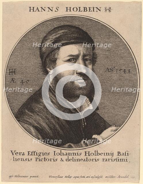 Hans Holbein the Younger, 1647. Creator: Wenceslaus Hollar.