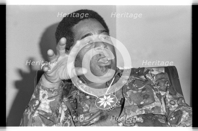 Dizzy Gillespie,  London, 1973.  Artist: Brian O'Connor.