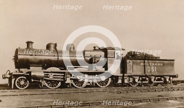 'The S.R. "Mogul" Type of Mixed Traffic Locomotive', early 20th century.  Creator: Unknown.