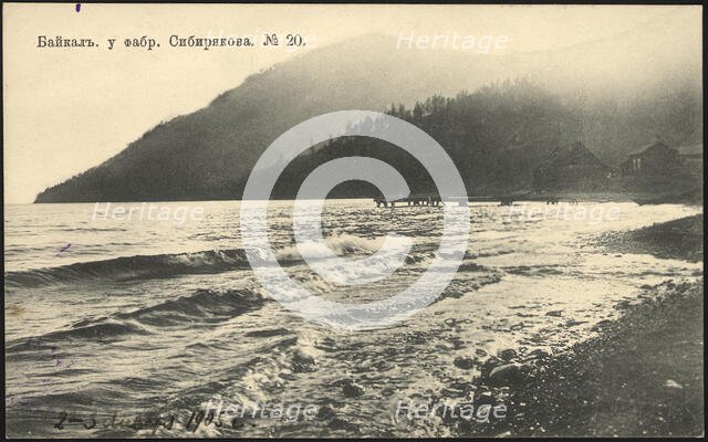 Baikal near the Sibiryakov factory, 1904. Creator: Unknown.