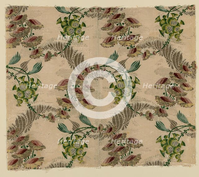 Fragment, France, 1725/75. Creator: Unknown.